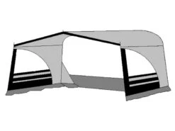 Te Velde Luifel Regenboog 240 Cm Antraciet -Kampeeruitrusting Winkel 1 3 tevelde luifel regenboog rechts antraciet 2