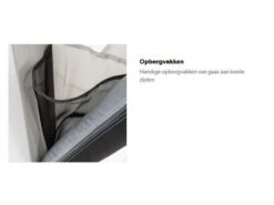 Dometic Portico180 S Opblaasbare Caravan Deurluifel -Kampeeruitrusting Winkel 1 4 dometic portico 180 s opblaasbare caravan deurluifel opbergvakken 9120002140
