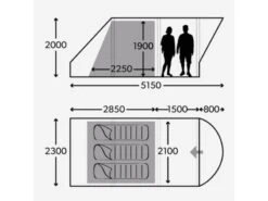 Dometic Opblaasbare Familie Tent Ftc Boracay 301 -Kampeeruitrusting Winkel 10 2 dometic opblaasbare familie tent ftc boracay 301 9120001468