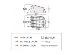 Vango Experience Tent Soul 300 -Kampeeruitrusting Winkel 11 2 vango experience tent soul 300 tersoult15165