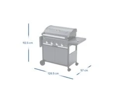 Campingaz Gasbarbecue 4 Series Select 4 Exs -Kampeeruitrusting Winkel 138 4 campingaz gasbarbecue 4 series select 4 exs afmeting dicht 2181088