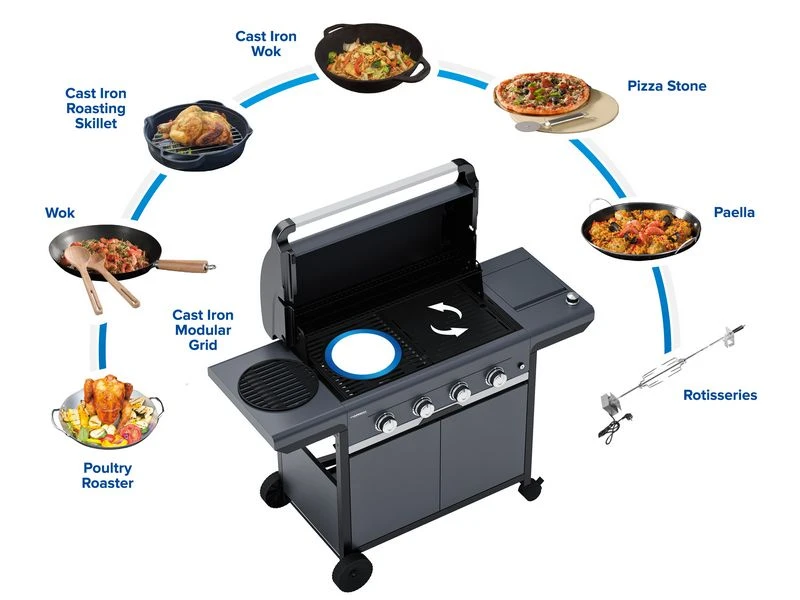 Campingaz Gasbarbecue 3 Series Select 3 EXS 5 Campingaz Gasbarbecue 3 Series Select 3 EXS - Afbeelding 5