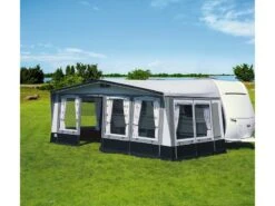 Brand Caravanvoortent Atrium 280