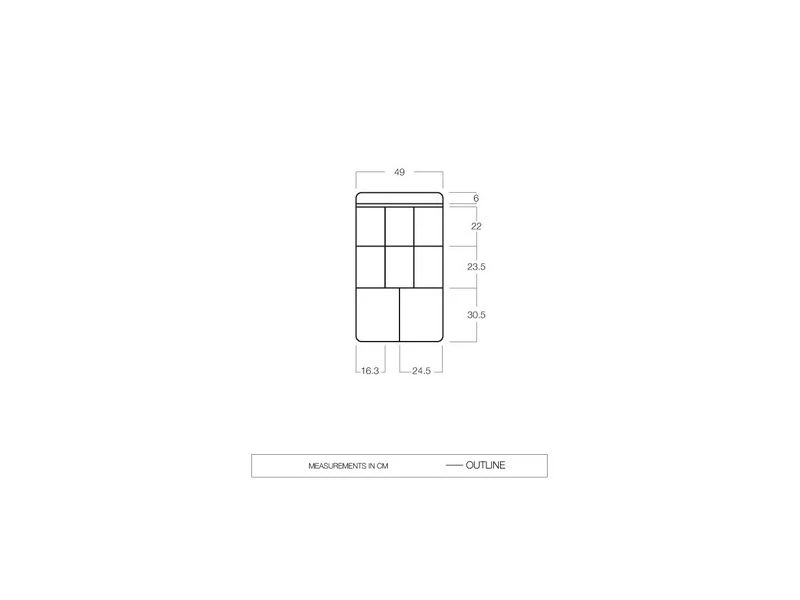 Vango Sky Storage 8 Pocket Organiser 4 Vango Sky Storage 8 Pocket Organiser - Afbeelding 4