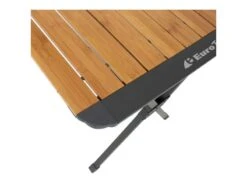 Vouwtafel Chamberry Bamboo M Grijs Beige Bamboo -Kampeeruitrusting Winkel 144 3 eurotrail campingtafel chambery bamboo m etcf1407 0466