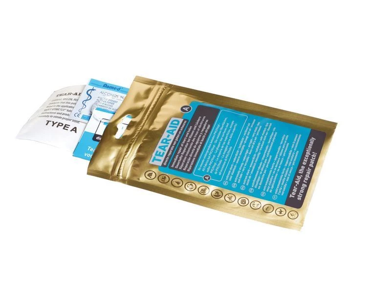 Tear-Aid Reparatiemiddel Type A Transparant Complete Set 1 Tear-Aid Reparatiemiddel Type A Transparant Complete Set