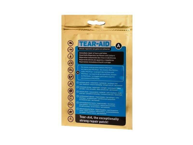 Tear-Aid Reparatiemiddel Type A Transparant Complete Set 2 Tear-Aid Reparatiemiddel Type A Transparant Complete Set - Afbeelding 2