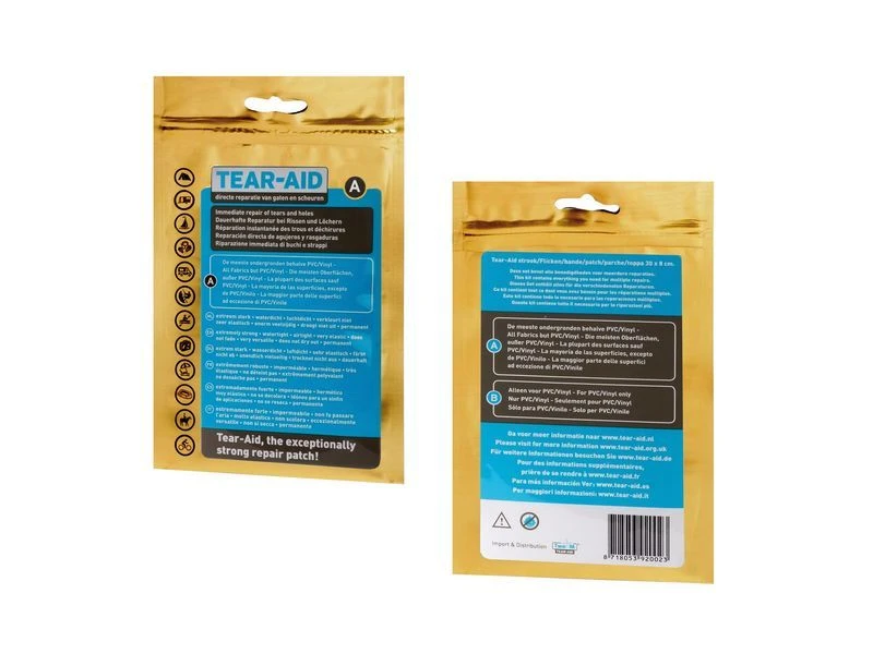 Tear-Aid Reparatiemiddel Type A Transparant Complete Set 4 Tear-Aid Reparatiemiddel Type A Transparant Complete Set - Afbeelding 4