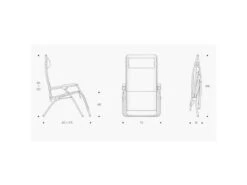 Lafuma RSXA Clip Batyline XL Relaxstoel Zwart 8 Lafuma RSXA Clip Batyline XL Relaxstoel Zwart -Kampeeruitrusting Winkel 17 3 lafuma rsxa clip batyline xl relaxstoel zwart lfm2040 8551