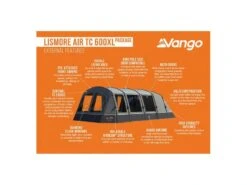 Vango Opblaasbare Tent Lismore Air Tc 600 Xl Package -Kampeeruitrusting Winkel 18 3 vango opblaasbare tent lismore air tc 600 xl package eigenschappen buitenzijde tetlisatc000002