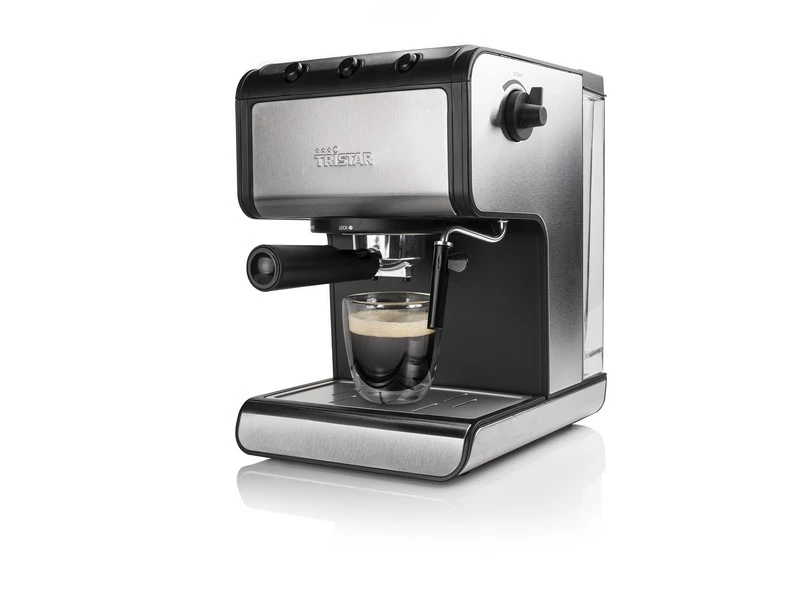 Tristar Espresso Machine RVS 850 Watt 2 Tristar Espresso Machine RVS 850 Watt - Afbeelding 2