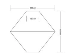 Eurotrail Tarp 5 Wing Katoen-polyester 5 Eurotrail Tarp 5 Wing Katoen-polyester -Kampeeruitrusting Winkel 46 2 eurotrail tarp 5 wing katoen polyester ette0640 2704