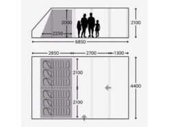 Dometic Opblaasbare Familie Tent Ftt Rarotonga 601 -Kampeeruitrusting Winkel 8 2 dometic opblaasbare familie tent ftt rarotonga 601 9120001466