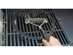 Campingaz Gasbarbecue Premium Stainless Steel Triangle Brush -Kampeeruitrusting Winkel 94 3 campingaz gasbarbecue premium stainless steel triangle brush 32369