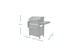Campingaz Gasbarbecue Buitenkeuken 3 Series Premium S -Kampeeruitrusting Winkel 98 3 campingaz gasbarbecue buitenkeuken 3 series premium s 2000037280