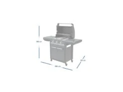 Campingaz Gasbarbecue Buitenkeuken 3 Series Premium S -Kampeeruitrusting Winkel 98 4 campingaz gasbarbecue buitenkeuken 3 series premium s 2000037280